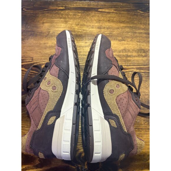 Saucony Shadow 5000 Espresso Brown Sneakers Men’s Size 8 - Picture 9 of 11